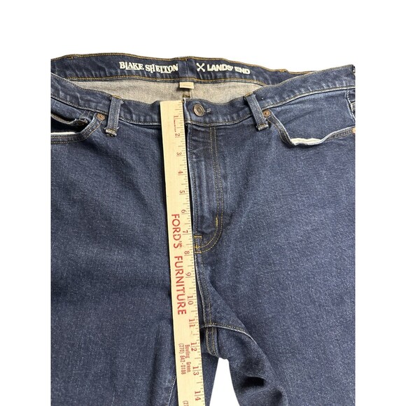 Blake Shelton X Lands’ End On Stage Men’s Jeans Stretch Denim Classic Size 46 - Picture 5 of 8